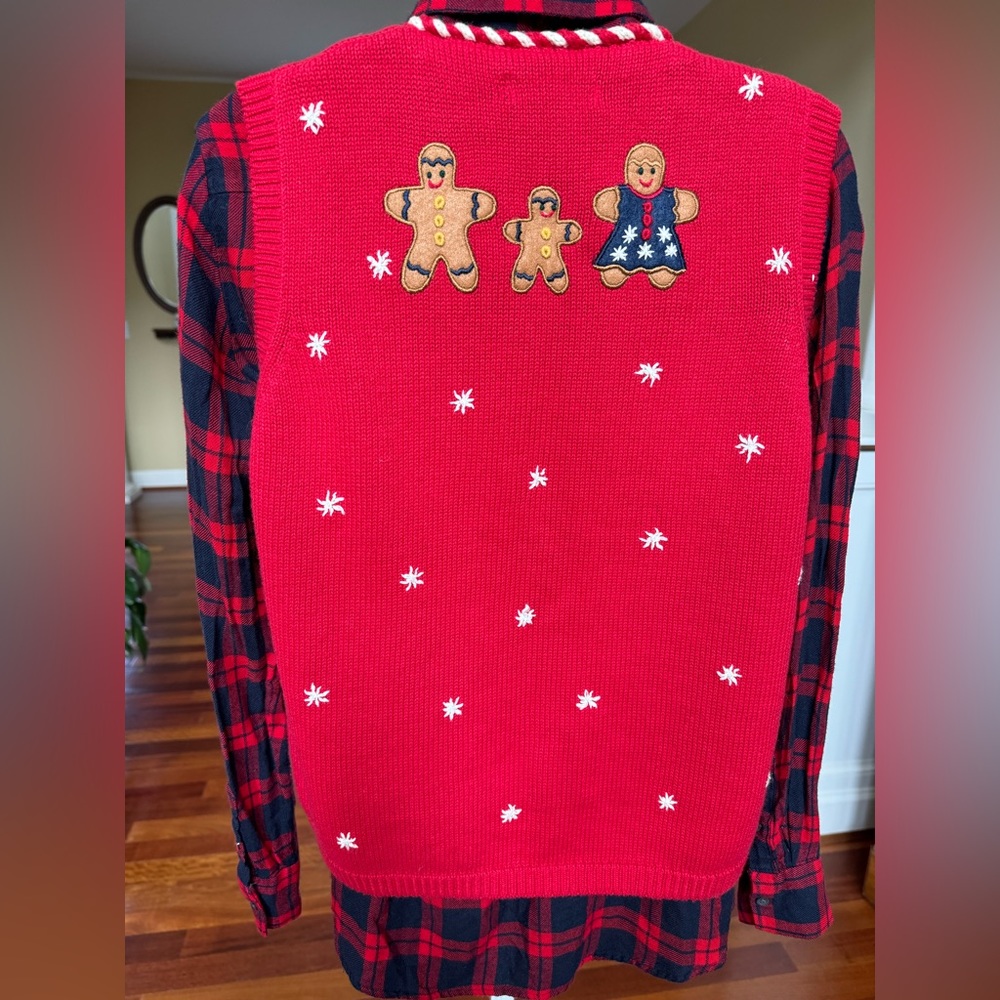 Eagle’s Eye Christmas Vest - Picture 4 of 6